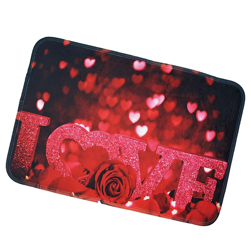 Lovely Rug Non Slip Mat Soft Breathable Animals Pattern Printed Memory Foam Coral Velvet Shower Carpet Kitchen Bedroom Floor Pad | Дом и сад