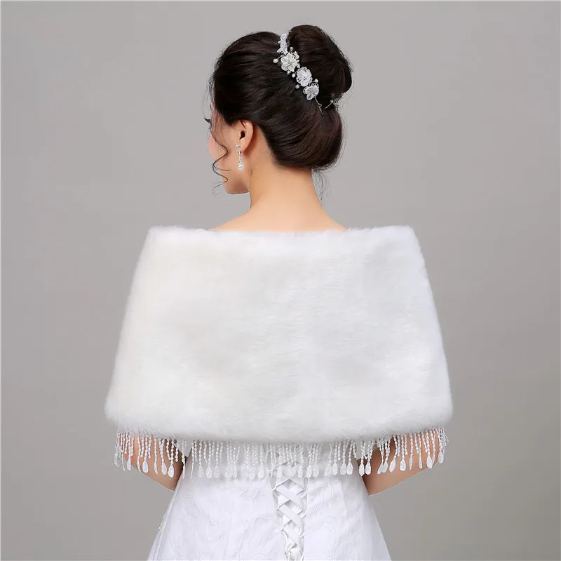 Forevergracedress Бесплатная доставка Элегантный 2018 Искусственный мех палантины