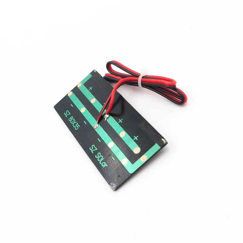 5,5 V 70mA 0,39 ватт солнечная панель поликристаллического кремния DIY зарядное устройство маленькая мини солнечная батарея кабель игрушка 5,5 V Вольт 5v