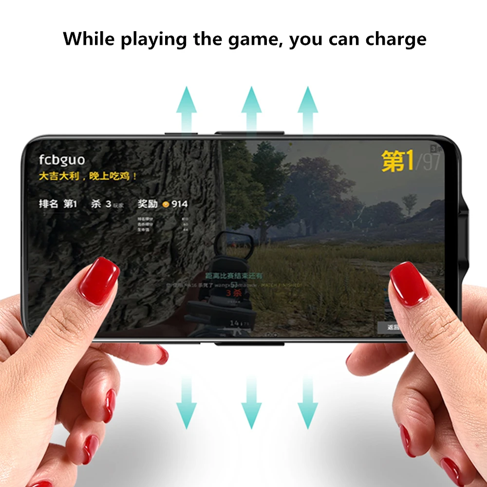NTSPACE 6800 мАч зарядное устройство чехол s для Oneplus 7 Внешний Аккумулятор Чехол для зарядки портативный противоударный внешний аккумулятор чехол для батареи s