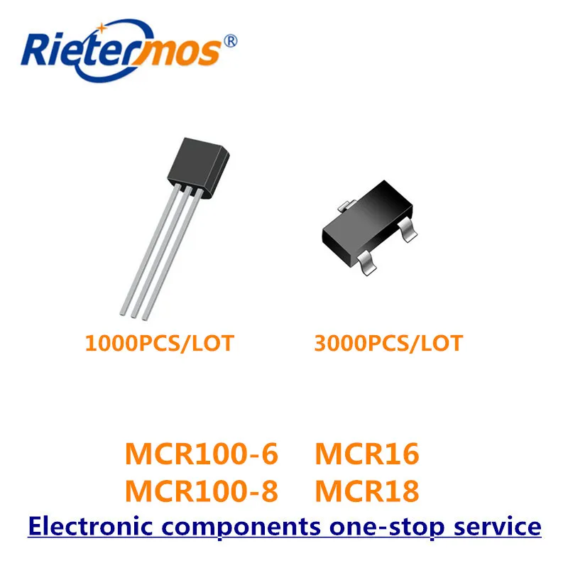 MCR100 6 MCR16 8 MCR18 TO 92 СОТ 23 Сделано в Китае|quality high| |
