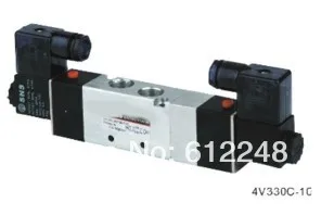 1/4 &quot2 положения 5 портов AirTAC воздушный Соленоидный клапан 4V210 08 Пневматический