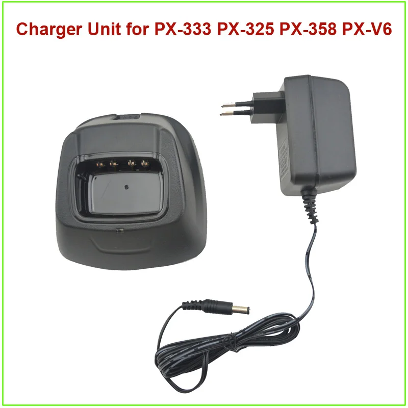 hot sale original puxing charger for pb 33l li ion battery pu xing px 333 px 325 px 358 px v6 walkie talkie free global shipping