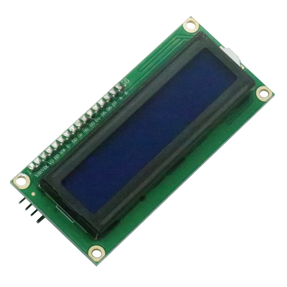 Синий дисплей IIC/I2C/TWI/последовательный интерфейс SPI 1602 16X2 модуль подсветки ЖК