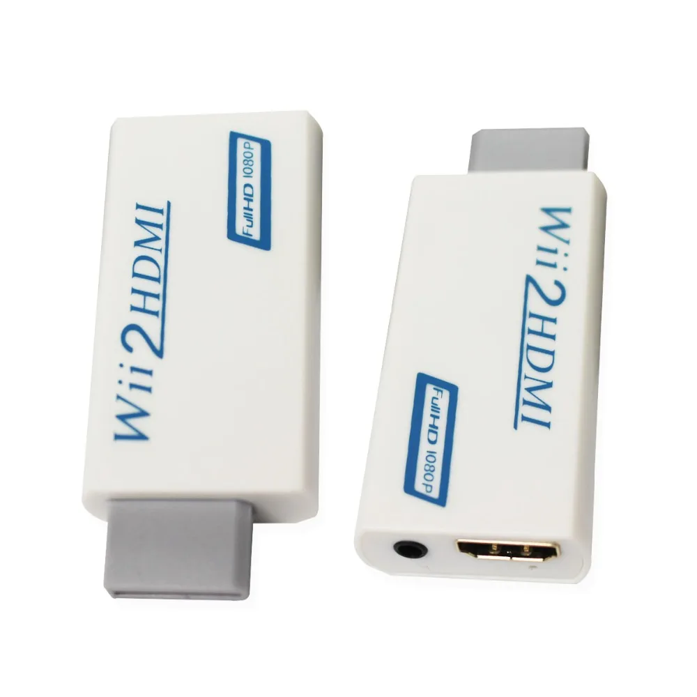 Wii to HDMI Adapter Converter Support FullHD 720P 1080P 3.5mm Audio Wii2HDMI Adapter for HDTV