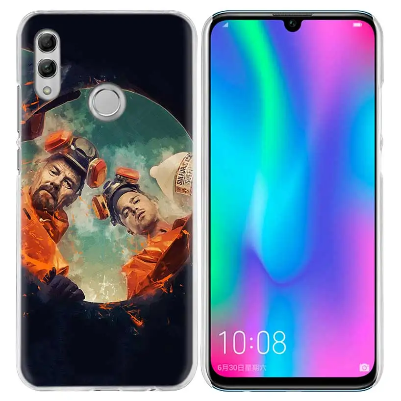 02 Чехол с принтом «во все тяжкие» чехол для huawei Honor 8X Y9 9 10 Lite Play 7C 8C 8S 8A фотоаппаратов моментальной печати 7S 7A Pro V20 20i Y6 Y7 Y5 жесткий чехол из ПК для телефона Coque - Цвет: 02