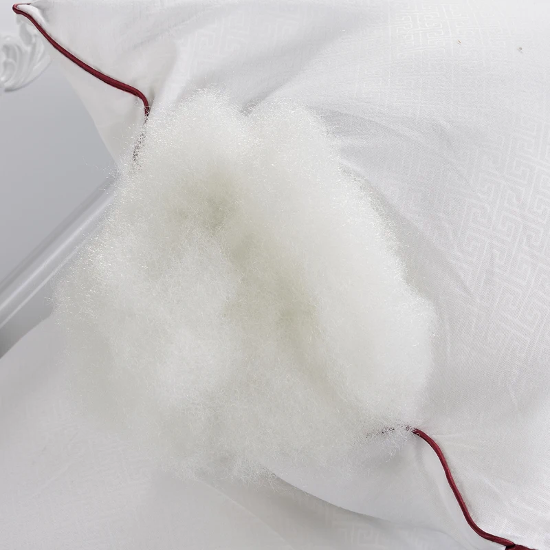 Белая Альтернативная подушка для наполнения мягкая теплая шеи из полиэстера и