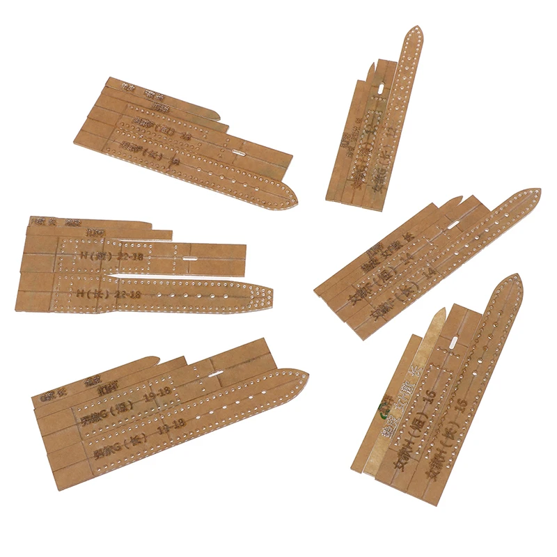 Новые женские и мужские часы ремешок Группа Трафарет Шаблон форма для