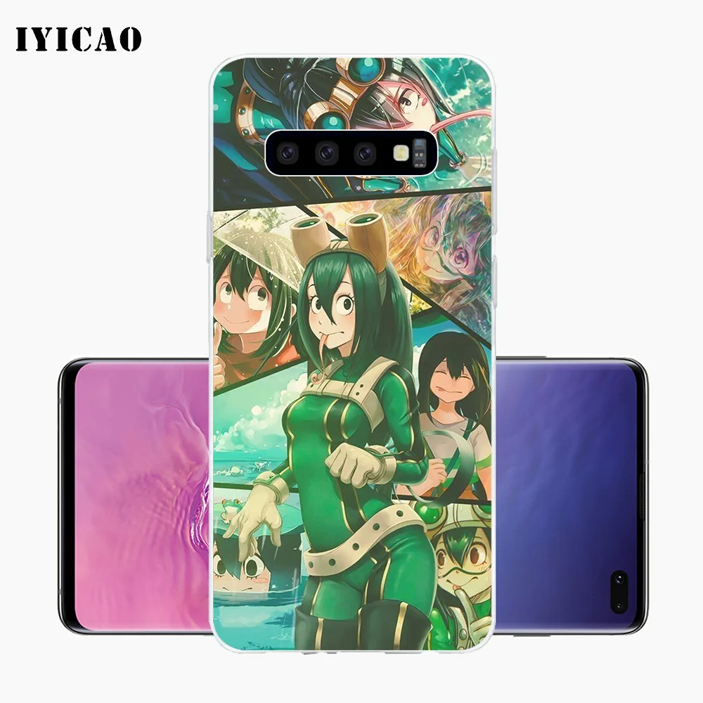 IYICAO аниме My Hero academic Мягкий силиконовый чехол для телефона Samsung Galaxy S10e S10 S9 S8 Plus S7 Edge