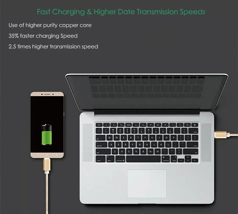 Кабель SUPTEC usb type-C 3,1 для быстрой зарядки и синхронизации данных, плетеный кабель USB C для samsung S8 Xiaomi Mi5 Mi4C huawei P10 USB-C