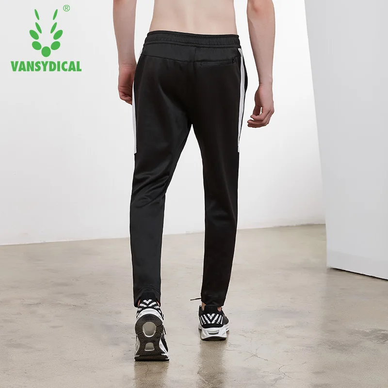 

Vansydical Sports Running Pants Men's Breathable Gym Sweatpants Autumn Winter Outdoor Fitness Workout Jogging Long Trousers