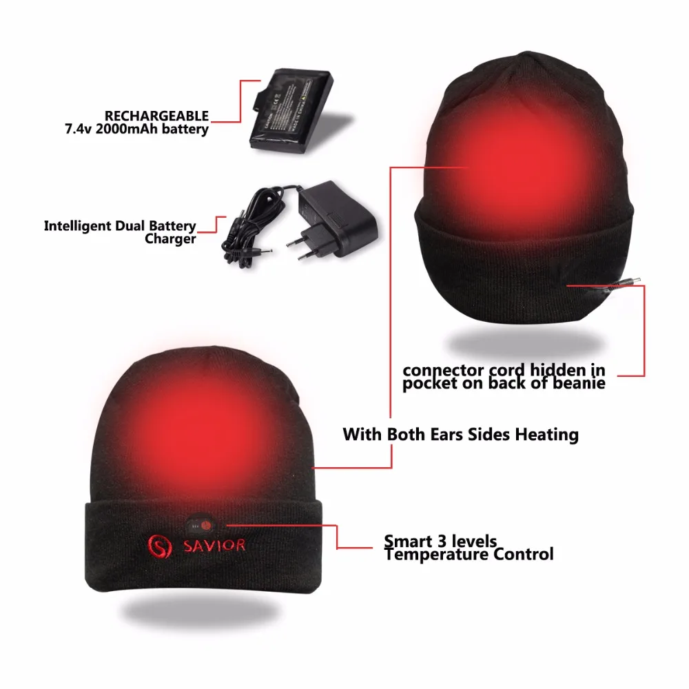 Новая спасательная нагревательная шапка снимает головную боль инфракрасная