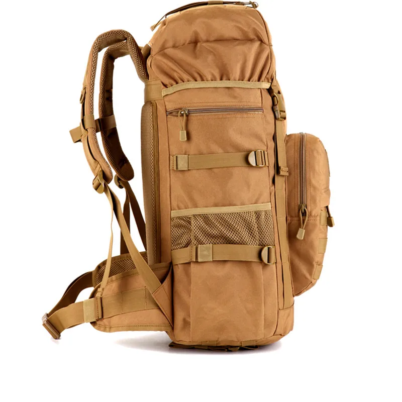 Военный тактический рюкзак 50 л вместительные сумки для кемпинга альпинизма
