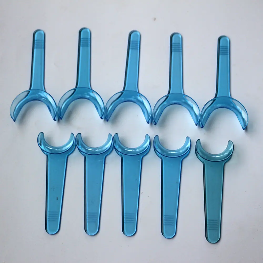 Стоматологический ортодонтический Ретрактор для щек типа T прозрачный синий