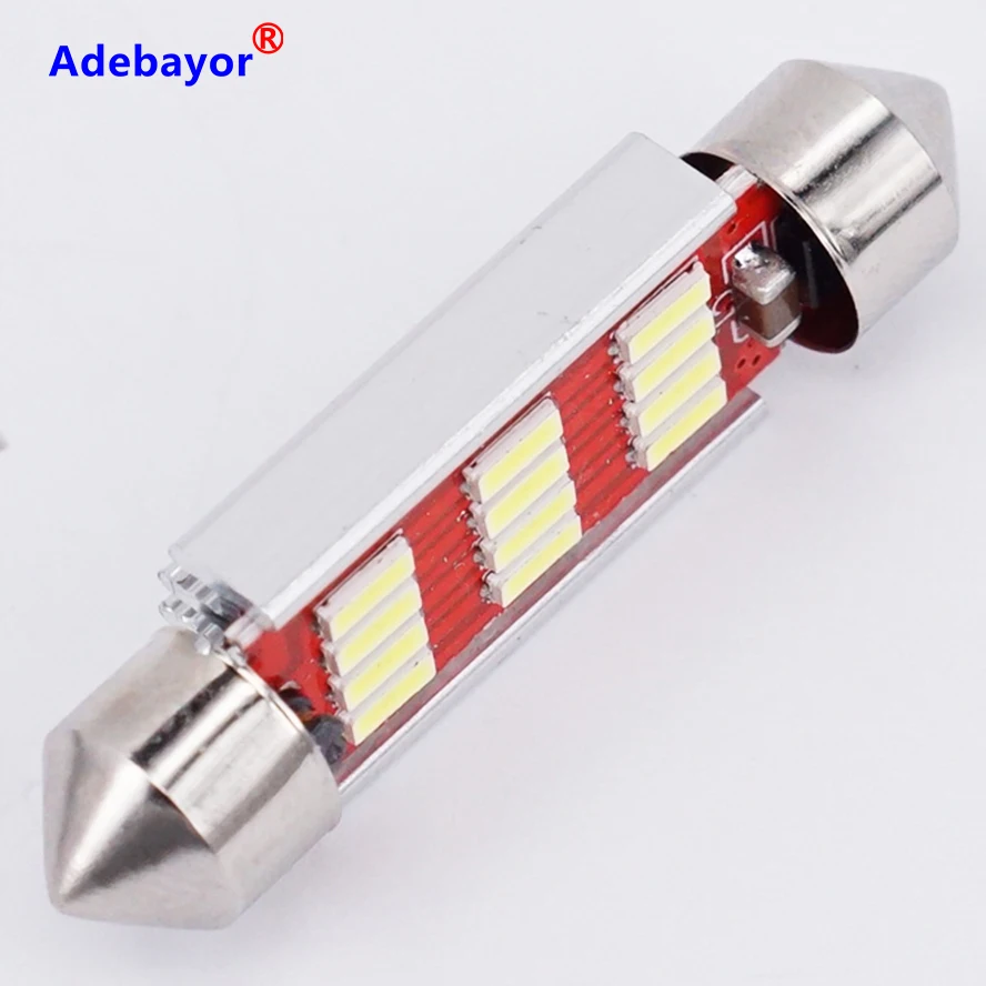 10X купольная гирлянда 36 мм светильник почки C5W супер яркие 4014 12smd автомобильные