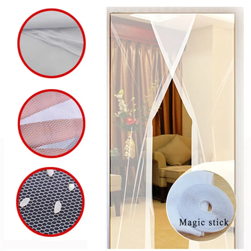 2 шт домашнего использования сетка занавеска от насекомых защитная чистое