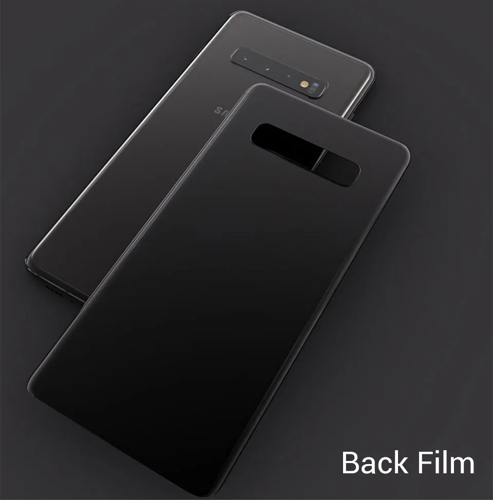 PZOZ для samsung galaxy s10, s9, s8 plus, note9, note8, s10e, мягкая задняя крышка, прозрачная 3D Защитная пленка для экрана samsung galaxy 9