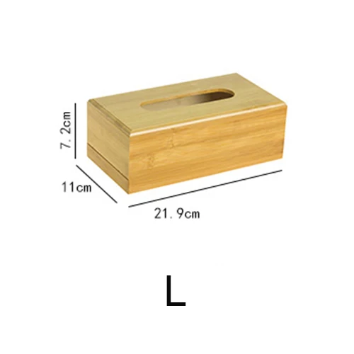 

Free shipping 1 Pcs new Bamboo tissue box Paper Rack Home Rectangle Shaped Tissue Box Container Towel Napkin Tissue Holder