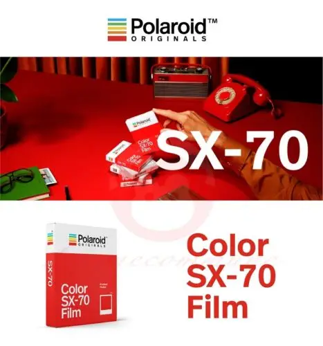 Polaroid SX70 оригинальная цветная мгновенная пленка и черно-белая для камеры SX-70 Land