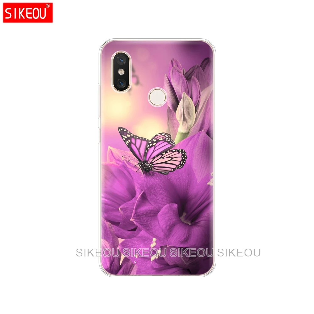 Силиконовый чехол для Xiaomi mi 8 6 21 дюйма мягкий ТПУ SE 5 88 задняя крышка Mi8 pro защитный