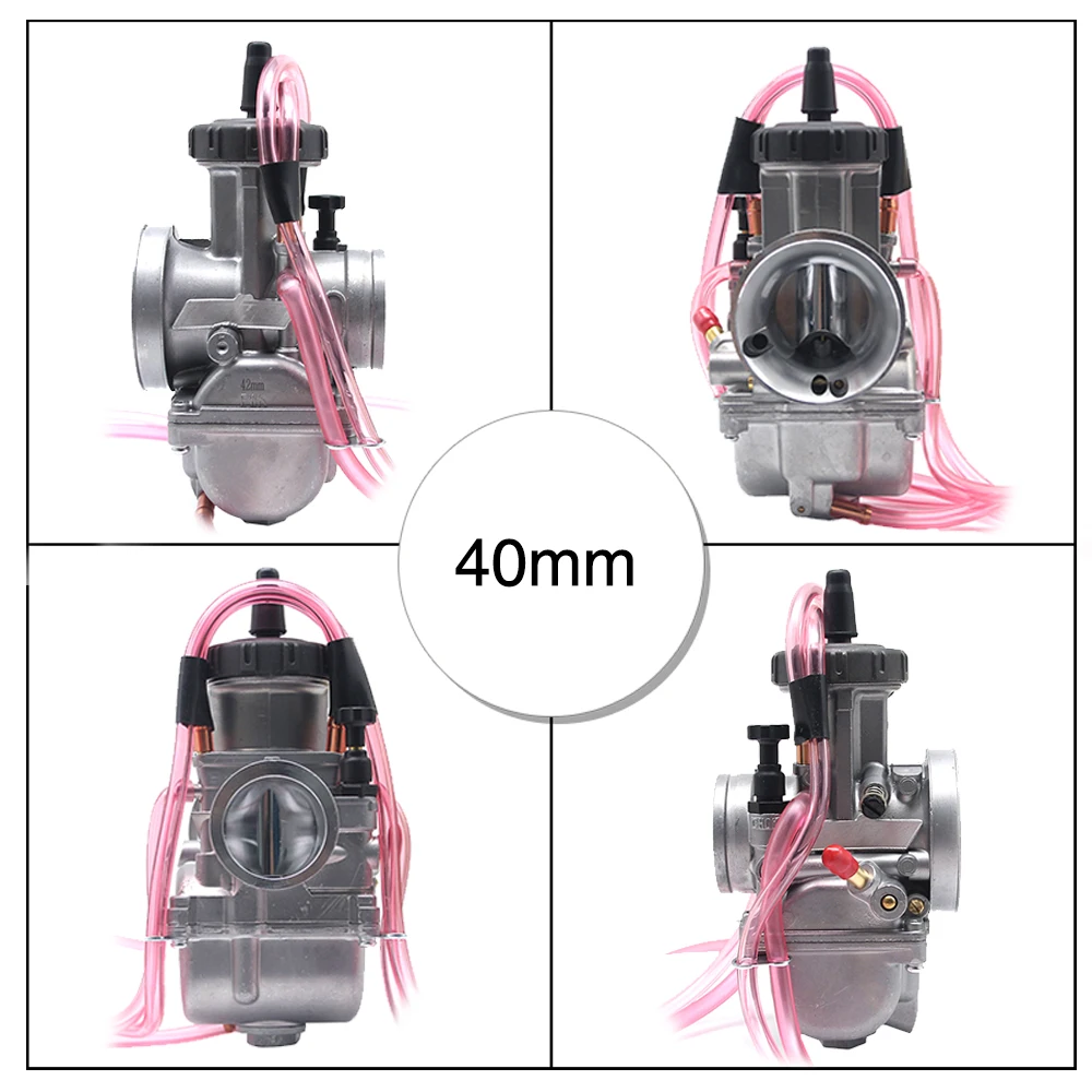 Alconstar 33 34 35 36 38 40 42 мм Пневматический мотоцикл Keihin PWK КАРБЮРАТОР 2T/4T ATV UTV Cafe Racer XJR400