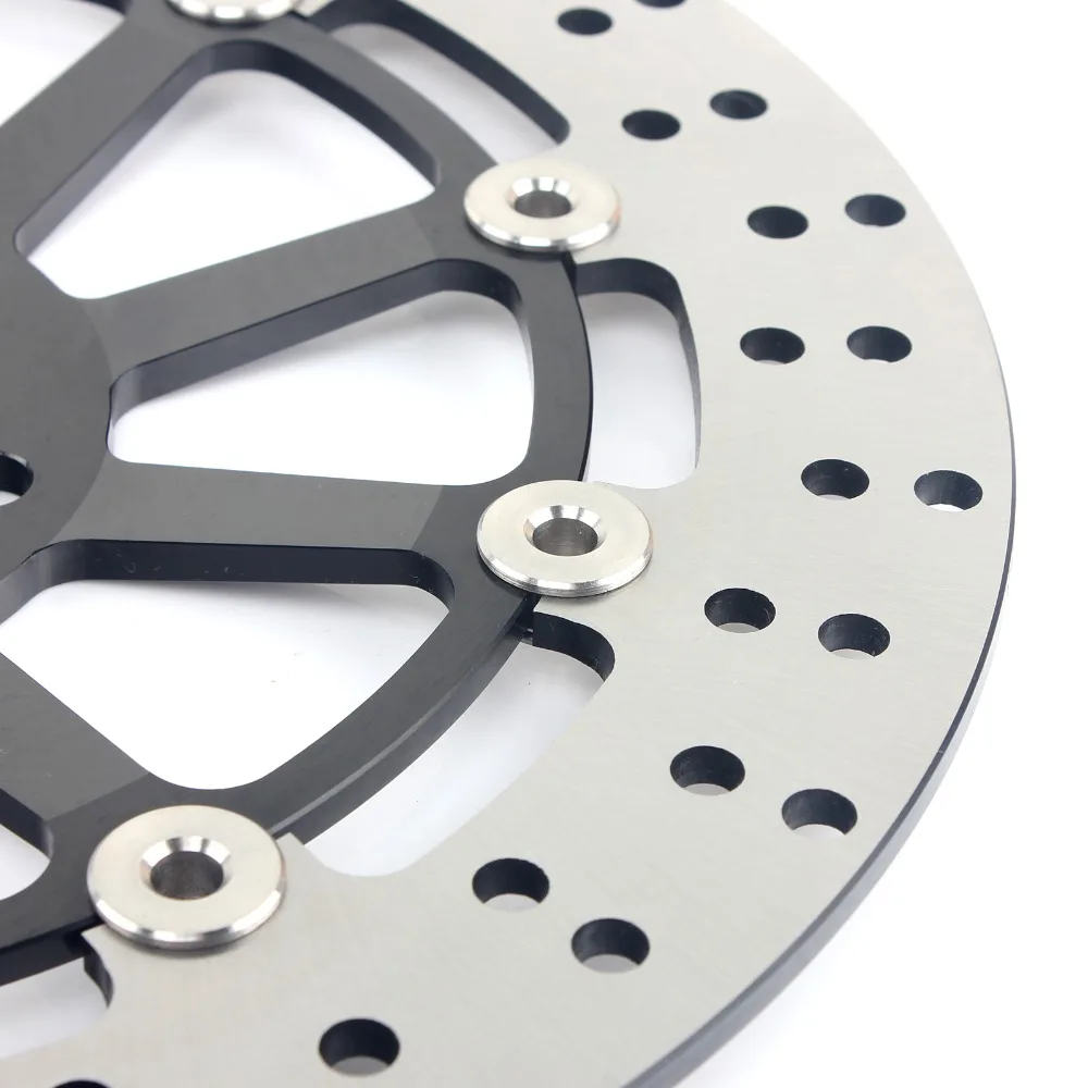 

BIKINGBOY Front Brake Disks Discs Rotors Pads For Kawasaki Ninja ZX9R 96-97 ZX7R 96-03 ZX12R 00-03 VN 1500 02-03 VN 1600 2004