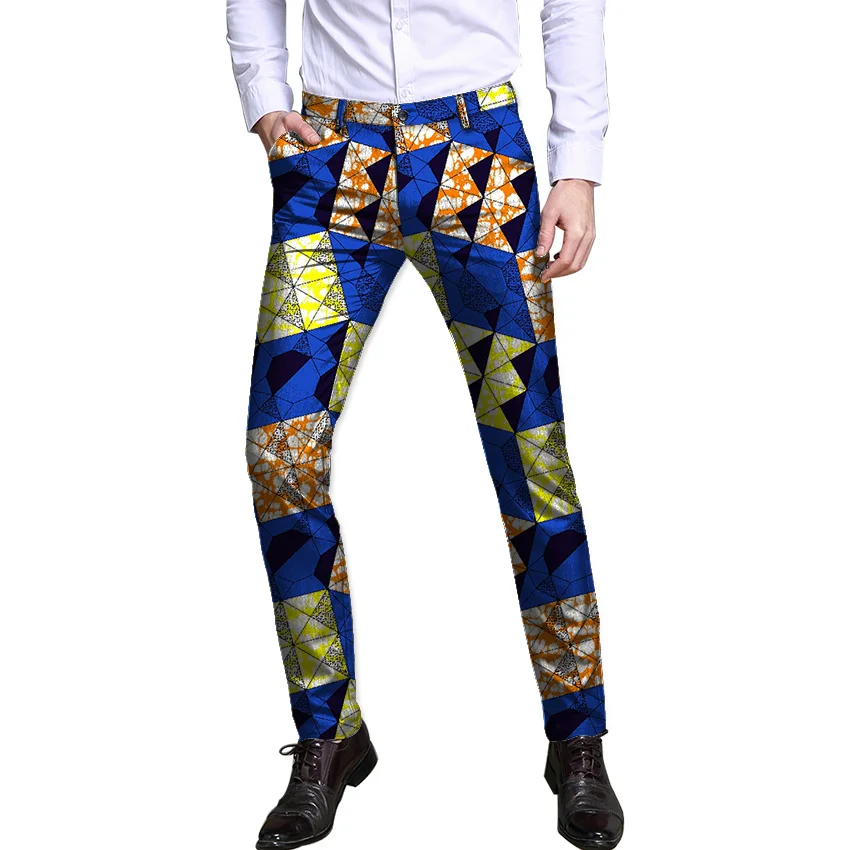 Африканские мужские брюки с принтом африканские праздничный узор штаны Анкары