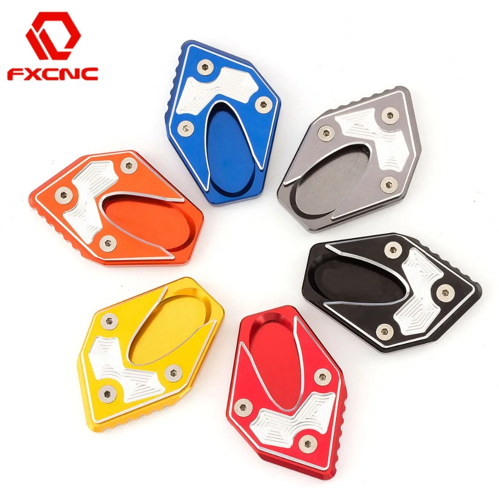

FX CNC алюминиевая подставка для мотоцикла подножка боковая подставка Удлиняющая пластина для Yamaha MT10 2016-2017 2018 цвета