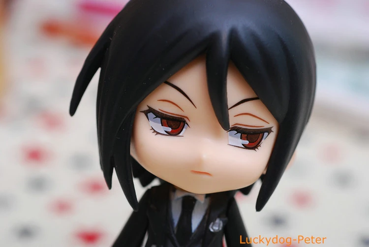 Черная фигурка двореца Q Ver. Кукла Себастиан ПВХ гаражный набор игрушки аниме 100 мм