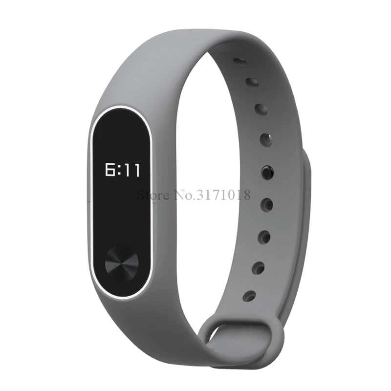 Цветной силиконовый браслет двухцветный сменный ремешок для Miband 2 Xiaomi Mi band 3 4