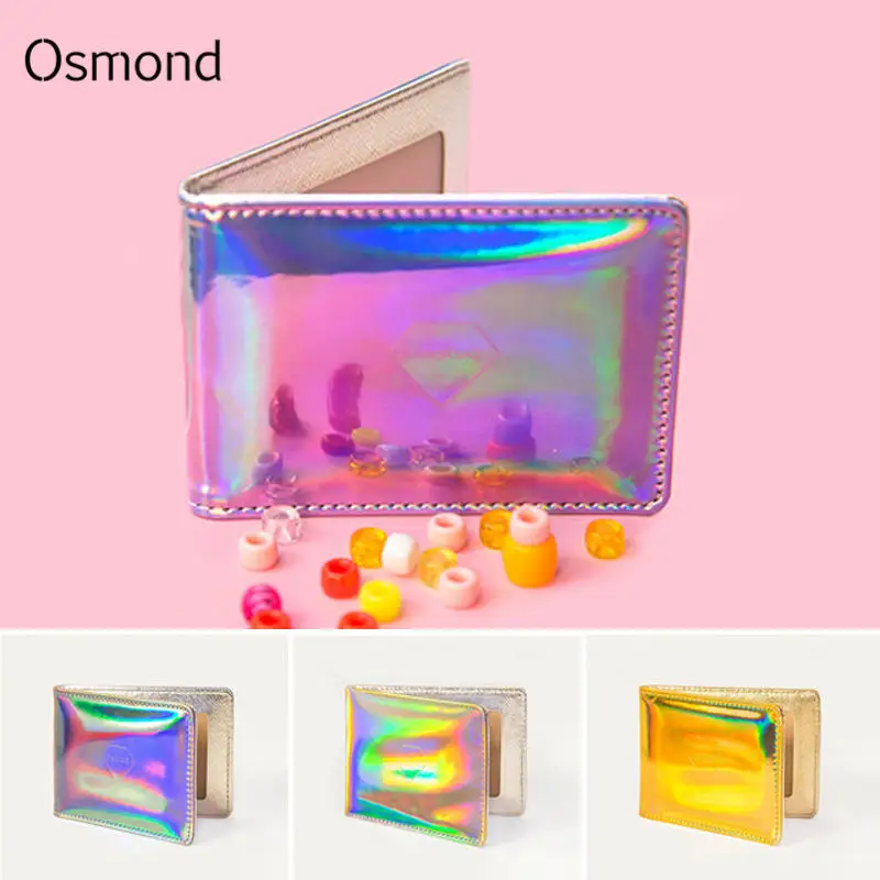 Женская голограмма Osmond, лазерные держатели для ID карт, Женская Обложка для паспорта, голографические кошельки для кредитных карт, женские чехлы для документов, именных карт