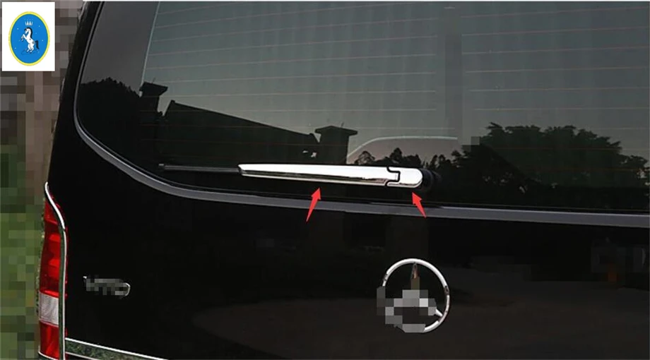 

Yimaautotrims Rear Window Windscreen Wiper Cover Trim Fit For Mercedes-Benz V Class V260 W447 2014 - 2021 ABS