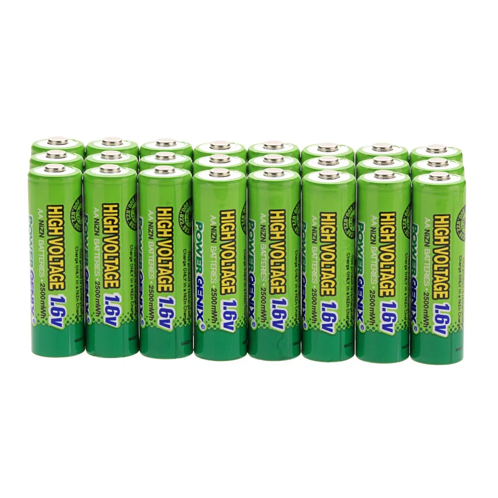 2-16 шт Anmas power 1,6 V 2500mAh AA Ni-Zn аккумуляторная батарея для пульта дистанционного управления фонариком и т. Д