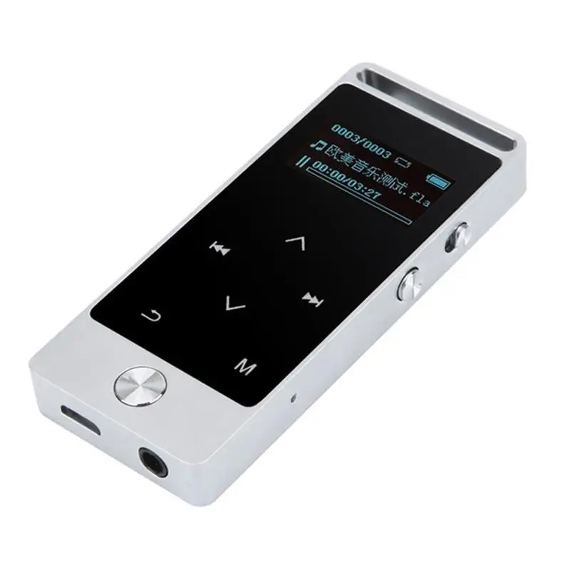 Bluetooth MP3 плеер BENJIE S8 сенсорная кнопка Металл APE/WAV высокое качество звука начальный уровень без потерь Музыкальный плеер с FM