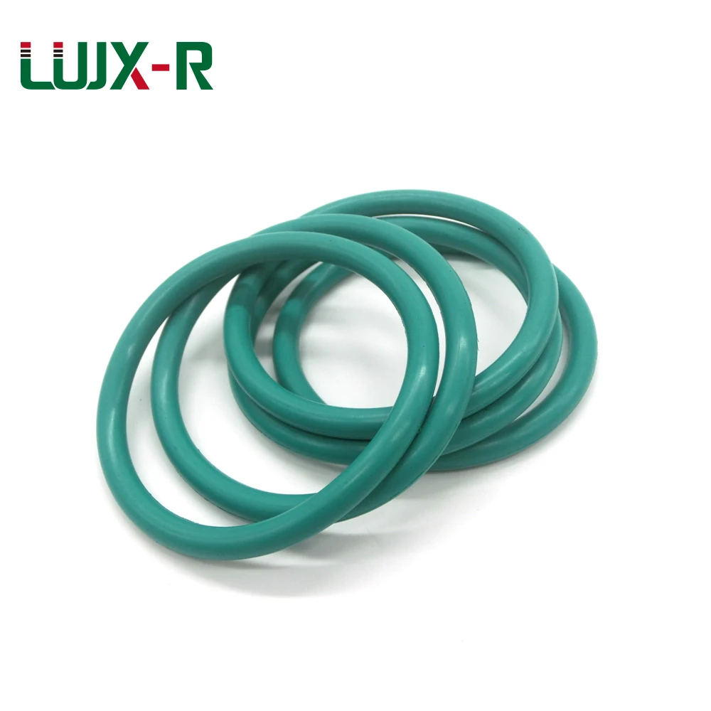 LUJX R 10 шт 5 мм уплотнительное кольцо зеленое уплотнение OD16/17/18/20/22/25/27/28/32/34