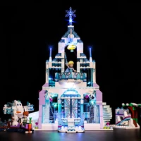 led light set for lego 41148 friend snow world compatible 25002 elsas magical ice palace castle building blocks only lights