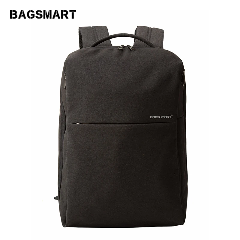 Мужские легкие рюкзаки BAGSMART для ноутбука 15 дюймов нейлоновые модные деловые