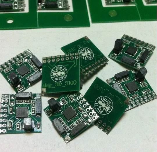 Быстрая бесплатная доставка PNI RM3100 высокая точность 3 осевые магнитные поля 13104