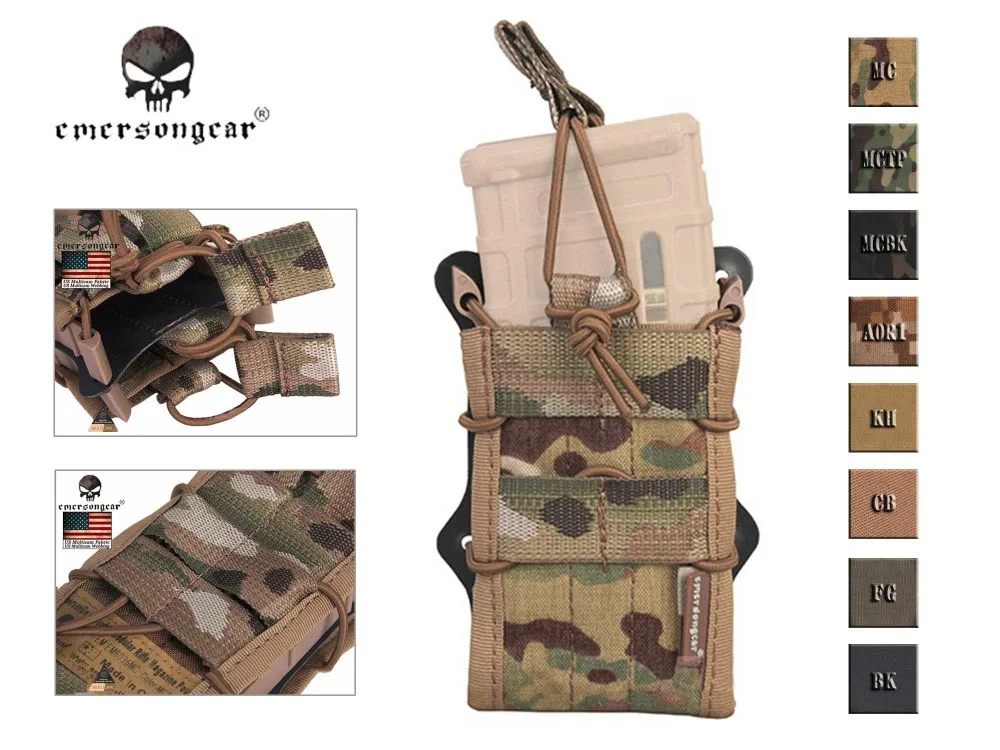 Emersongear двойная модульная флэш тактическая облегченная магнитная система