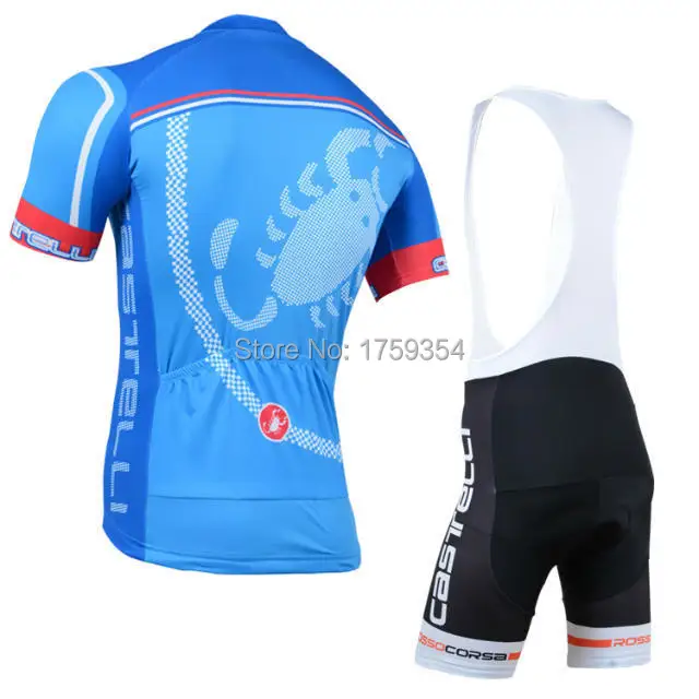 Can be mixed size 2015 Spain caste Team Bike Jersey cycling jersey short sleeve Cycling wear | Спорт и развлечения