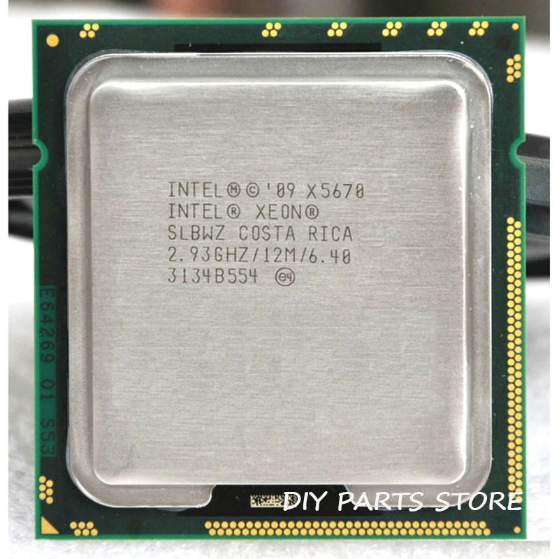 Процессор INTEL XONE X5670 6 ядер 1366 МГц LGA 2 93|six core|6 corecpu intel |