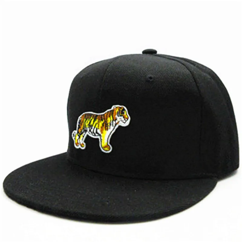 

LDSLYJR Tiger animal embroidery cotton Baseball Cap hip-hop cap Adjustable Snapback Hats for men and women 256