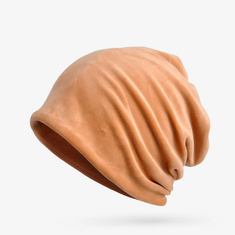 NUZADA, зимняя шапка, одноцветная, унисекс, для мужчин и женщин, Skullies Beanies, шапка, Вязанная, двойные, многослойные шапочки, капот, две функции