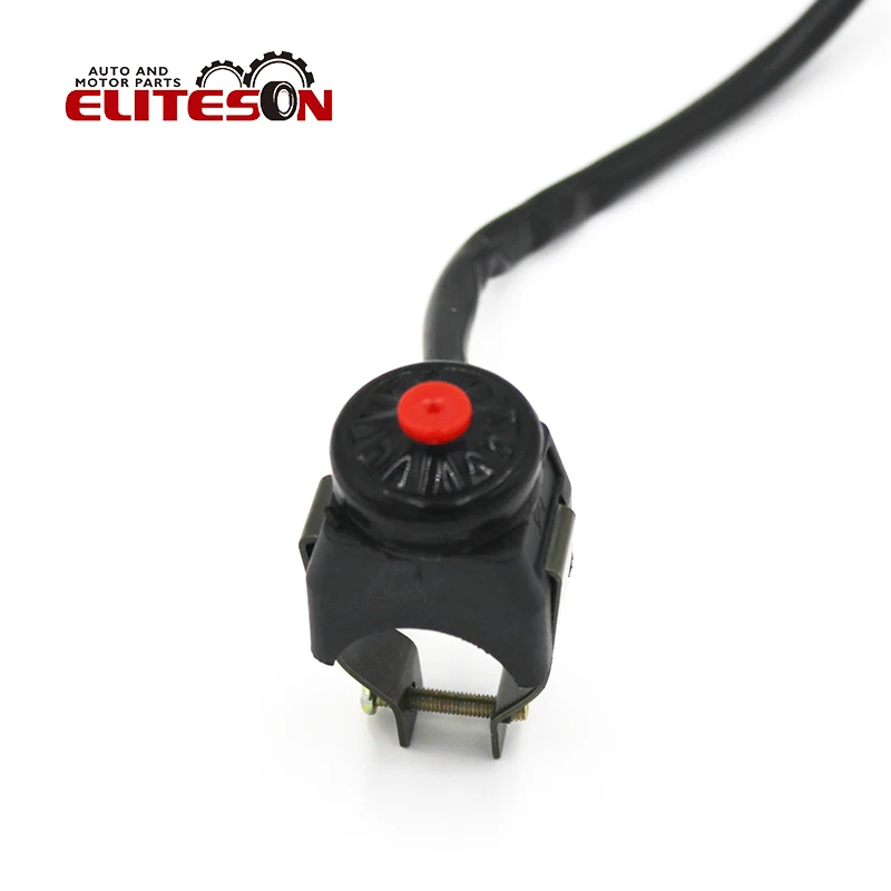 Eliteson 1 шт. МОТОЦИКЛ Переключатель 22 мм Предохранитель рупорный переключатель универсальный ATV Dirtbike Ebike Кнопка рычаг управления мотоциклом водонепроницаемый