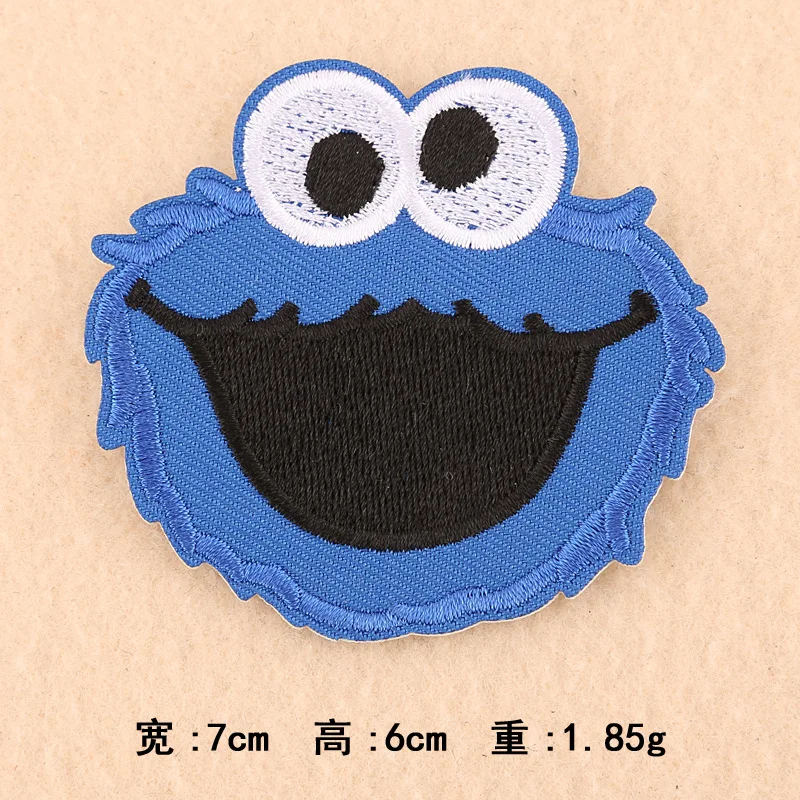 1-PCS-BB-54 Нашивки с героями мультфильмов, аниме, шлем, вышивка, железные наклейки для детской одежды, щит, Летний стиль, сделай сам, летучая мышь, аппликация@ BB - Цвет: 1-PCS-BB-54