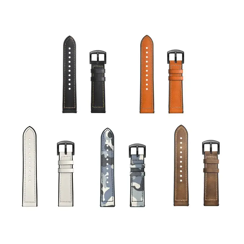 Винтажный ремешок для часов из натуральной коровьей кожи сменный Браслет