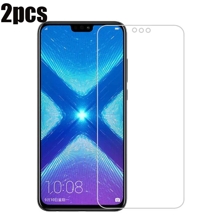 Закаленное стекло для Huawei Honor 8X 2 шт. 9H Премиум Защитная пленка экрана MAX