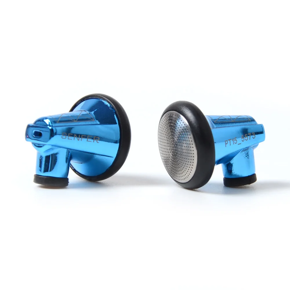 SENFER(SFR) PT15 в ухо наушник Earburd Графен Динамический драйвер блок HIFI ушной штекер с MMCX съемный кабель металлический наушник