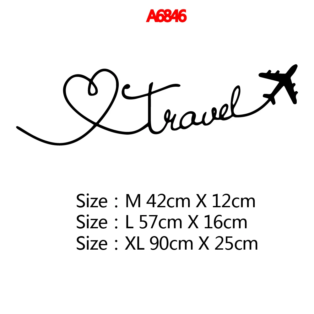 Забавные настенные наклейки для путешествий съемные гостиной украшения детской