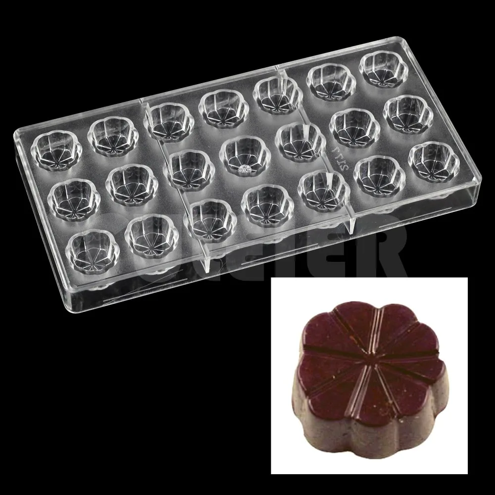 

Форма для выпечки шоколада в форме цветка, Профессиональная форма для выпечки шоколада